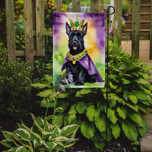 Load image into Gallery viewer, Scottish Terrier King of Mardi Gras Garden Flag - Vibrant Dog-Themed Yard Decor by Caroline's Treasures