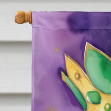 Load image into Gallery viewer, Shar Pei King of Mardi Gras House Flag