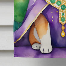 Load image into Gallery viewer, Shiba Inu King of Mardi Gras House Flag