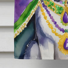 Load image into Gallery viewer, Siberian Husky King of Mardi Gras House Flag
