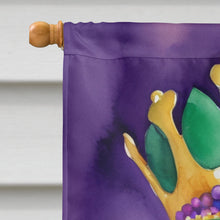 Load image into Gallery viewer, Vizsla King of Mardi Gras House Flag