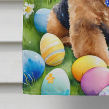 Load image into Gallery viewer, Airedale Terrier Easter Egg Hunt House Flag