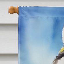 Load image into Gallery viewer, Alaskan Malamute Easter Egg Hunt House Flag