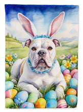 Load image into Gallery viewer, American Bulldog Easter Egg Hunt House Flag