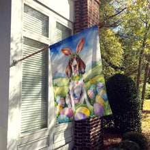 Load image into Gallery viewer, American English Coonhound Easter Egg Hunt House Flag