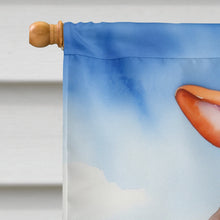 Load image into Gallery viewer, American English Coonhound Easter Egg Hunt House Flag