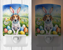 Load image into Gallery viewer, American Foxhound Easter Egg Hunt Ceramic Night Light