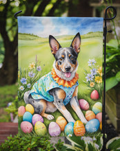 Load image into Gallery viewer, Australian Cattle Dog Easter Garden Flag - Easter Egg Hunt - Dog-Themed Spring Yard Decor