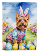 Load image into Gallery viewer, Australian Terrier Easter Garden Flag - Easter Egg Hunt - Dog-Themed Spring Yard Decor