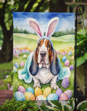 Load image into Gallery viewer, Basset Hound Easter Garden Flag - Easter Egg Hunt - Dog-Themed Spring Yard Decor