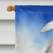 Load image into Gallery viewer, Bearded Collie Easter Egg Hunt House Flag