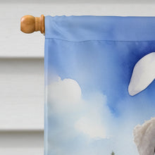 Load image into Gallery viewer, Bedlington Terrier Easter Egg Hunt House Flag