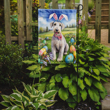 Load image into Gallery viewer, Bedlington Terrier Easter Garden Flag - Easter Egg Hunt - Dog-Themed Spring Yard Decor