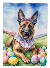 Load image into Gallery viewer, Belgian Malinois Easter Egg Hunt House Flag