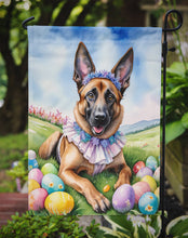 Load image into Gallery viewer, Belgian Malinois Easter Garden Flag - Easter Egg Hunt - Dog-Themed Spring Yard Decor