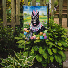 Load image into Gallery viewer, Belgian Sheepdog Easter Garden Flag - Easter Egg Hunt - Dog-Themed Spring Yard Decor
