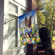 Load image into Gallery viewer, Belgian Tervuren Easter Egg Hunt House Flag