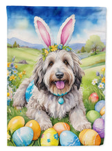Load image into Gallery viewer, Bergamasco Sheepdog Easter Egg Hunt House Flag