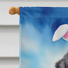 Load image into Gallery viewer, Bernese Mountain Dog Easter Egg Hunt House Flag