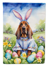 Load image into Gallery viewer, Bloodhound Easter Garden Flag - Easter Egg Hunt - Dog-Themed Spring Yard Decor
