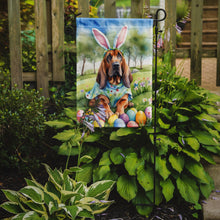 Load image into Gallery viewer, Bloodhound Easter Garden Flag - Easter Egg Hunt - Dog-Themed Spring Yard Decor