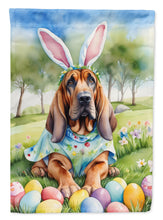 Load image into Gallery viewer, Bloodhound Easter Garden Flag - Easter Egg Hunt - Dog-Themed Spring Yard Decor