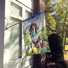 Load image into Gallery viewer, Bluetick Coonhound Easter Egg Hunt House Flag