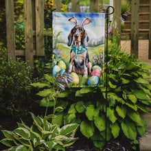 Load image into Gallery viewer, Bluetick Coonhound Easter Garden Flag - Easter Egg Hunt - Dog-Themed Spring Yard Decor
