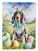 Load image into Gallery viewer, Bluetick Coonhound Easter Garden Flag - Easter Egg Hunt - Dog-Themed Spring Yard Decor
