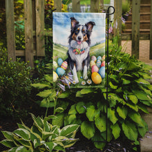Load image into Gallery viewer, Border Collie Easter Garden Flag - Easter Egg Hunt - Dog-Themed Spring Yard Decor