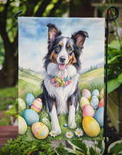 Load image into Gallery viewer, Border Collie Easter Garden Flag - Easter Egg Hunt - Dog-Themed Spring Yard Decor