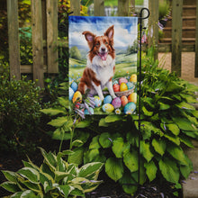 Load image into Gallery viewer, Border Collie Easter Garden Flag - Easter Egg Hunt - Dog-Themed Spring Yard Decor