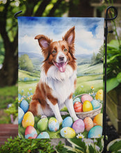 Load image into Gallery viewer, Border Collie Easter Garden Flag - Easter Egg Hunt - Dog-Themed Spring Yard Decor