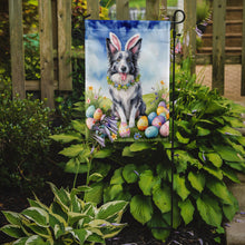 Load image into Gallery viewer, Border Collie Easter Garden Flag - Easter Egg Hunt - Dog-Themed Spring Yard Decor