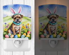 Load image into Gallery viewer, Border Terrier Easter Egg Hunt Ceramic Night Light