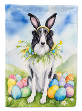 Load image into Gallery viewer, Borzoi Russian Wolfhound Easter Garden Flag - Easter Egg Hunt - Dog-Themed Spring Yard Decor