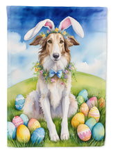 Load image into Gallery viewer, Borzoi Easter Egg Hunt House Flag