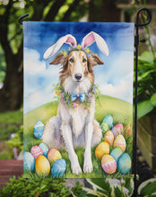 Load image into Gallery viewer, Borzoi Russian Wolfhound Easter Garden Flag - Easter Egg Hunt - Dog-Themed Spring Yard Decor