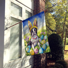 Load image into Gallery viewer, Boston Terrier Easter Egg Hunt House Flag