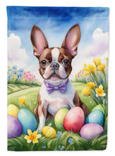 Load image into Gallery viewer, Boston Terrier Easter Egg Hunt House Flag