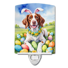 Load image into Gallery viewer, Brittany Spaniel Easter Egg Hunt Ceramic Night Light