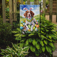 Load image into Gallery viewer, Brittany Spaniel Easter Garden Flag - Easter Egg Hunt - Dog-Themed Spring Yard Decor