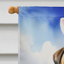 Load image into Gallery viewer, Bullmastiff Easter Egg Hunt House Flag