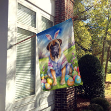 Load image into Gallery viewer, Bullmastiff Easter Egg Hunt House Flag