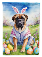Load image into Gallery viewer, Bullmastiff Easter Egg Hunt House Flag
