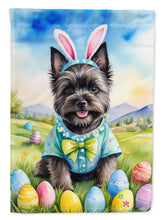 Load image into Gallery viewer, Cairn Terrier Easter Egg Hunt House Flag