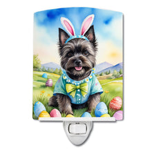 Load image into Gallery viewer, Cairn Terrier Easter Egg Hunt Ceramic Night Light