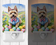 Load image into Gallery viewer, Cairn Terrier Easter Egg Hunt Ceramic Night Light