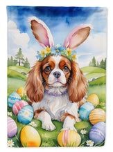 Load image into Gallery viewer, Cavalier King Charles Spaniel Easter Garden Flag - Easter Egg Hunt - Dog-Themed Spring Yard Decor