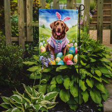 Load image into Gallery viewer, Chesapeake Bay Retriever Easter Garden Flag - Easter Egg Hunt - Dog-Themed Spring Yard Decor